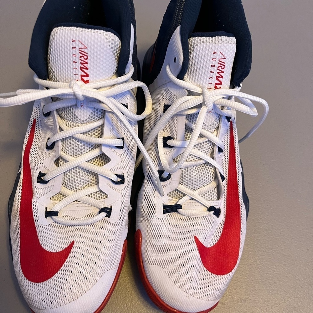 COPY - NIKE Size 9 Shoes Hi Top Sneaker Air Max Audacity 843884-101 High Top Wh…